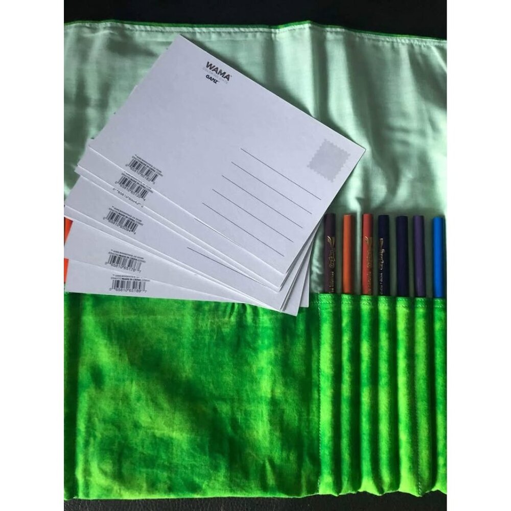 Hand Crafted Art Pencil Pouch